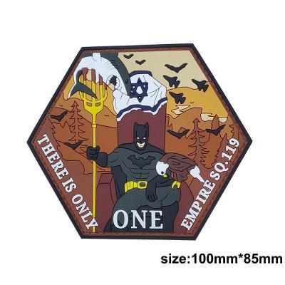 Patch en PVC 3D militaire tactique Super Hero Batman